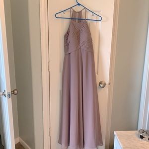 Azazie dusty purple (dusk) size 4 bridesmaid dress
